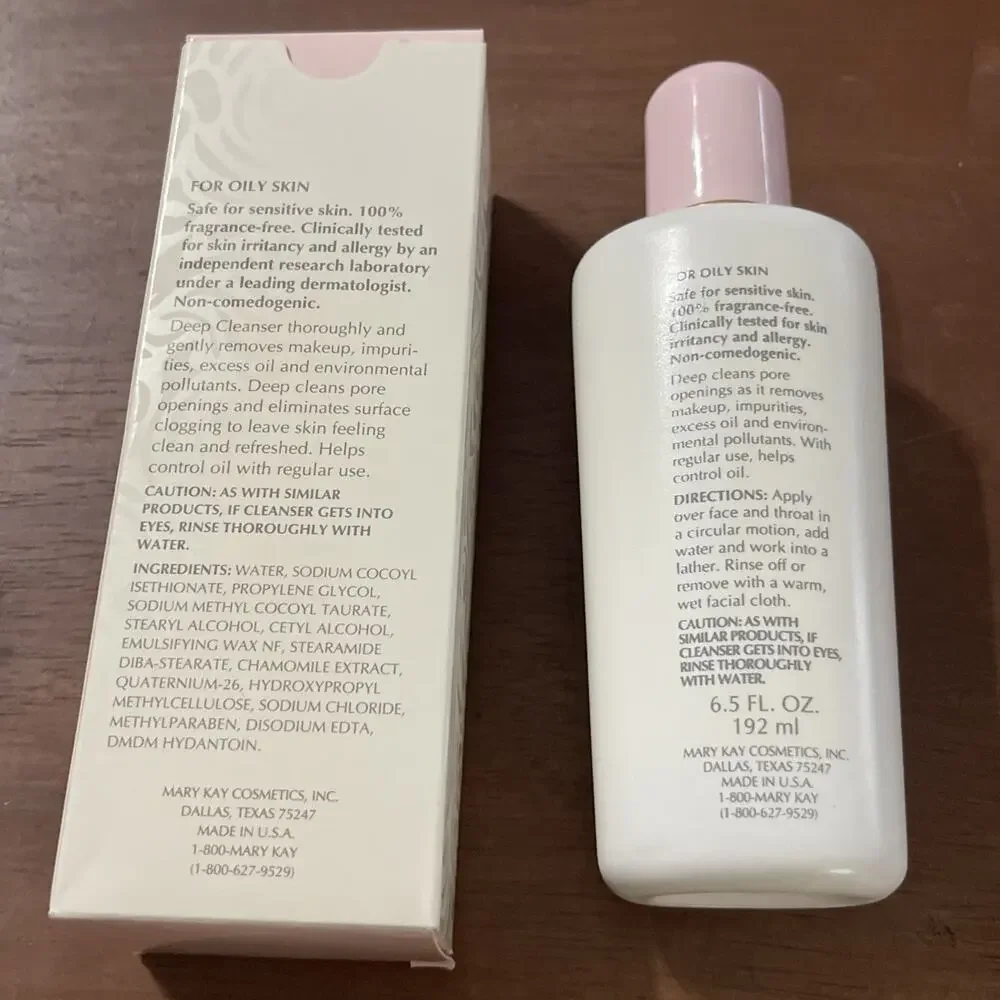 New FORMULA 3 #1059 Deep Cleanser Mary Kay CLASSIC SKINCARE Discontinued 6.5 Oz